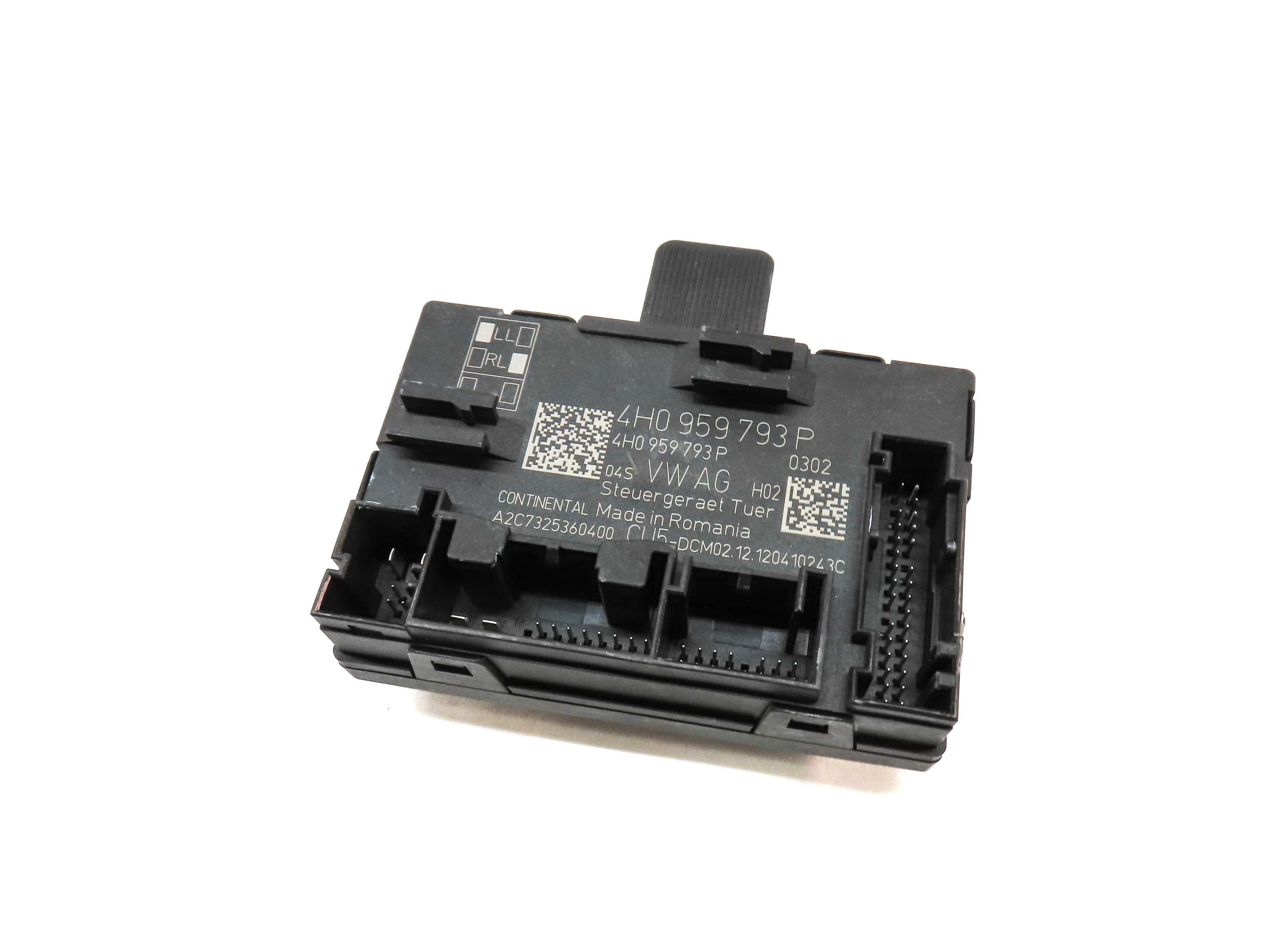 2013 PORSCHE CAYENNE (958) FRONT LEFT DRIVER CONTROL MODULE — exact item pictured